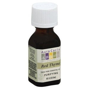 Aura Cacia Essential Oil 100% Pure Red Thyme 1/.5 OZ [UNFI-CARLISLE #445767] T