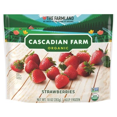 Cascadian Farm Strawberries Organic Og2 12/10 OZ [UNFI #344309] [ebt]