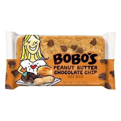 Bobos Oat Bars Peanut Butter Chocolate Chip Oat Bar 12/3 OZ [UNFI-CARLISLE #2409639] [ebt]