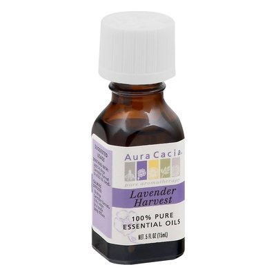 Aura Cacia Essential Oils 100% Pure Lavender Harvest 1/.5 OZ [UNFI-CARLISLE #620427] T