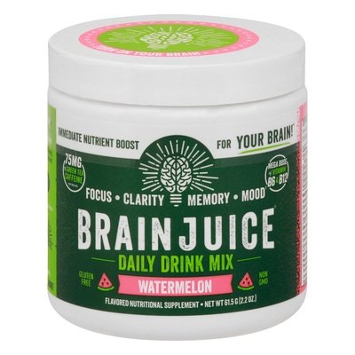Brainjuice Daily Drink Mix Watermelon 1/2.2 OZ [UNFI-CARLISLE #2443430]