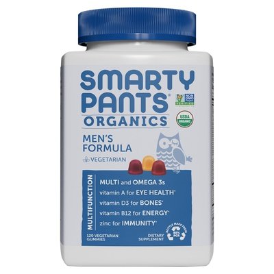 Smartypants Mens Formula Vegetarian Gummies Og2 120 CT [UNFI-CARLISLE #2291979]