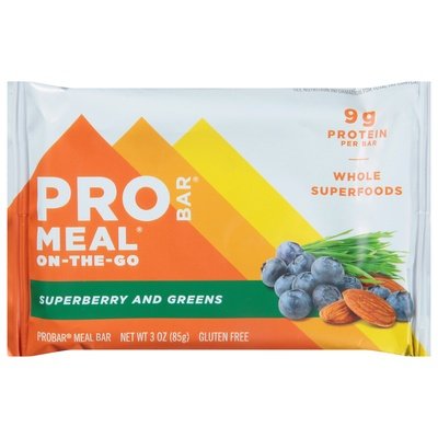 Probar Meal Bar On-The-Go Superberry And Greens Og3 12/3 OZ [UNFI-CARLISLE #1191600] [ebt]