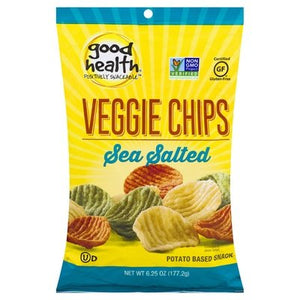 Good Health Veggie Chips Sea Salted 10/6.25 OZ [UNFI #2484350] [ebt]