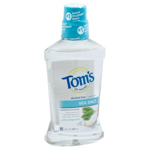 Toms Of Maine Mouthwash Sea Salt Refreshing Mint 1/16 OZ [UNFI-CARLISLE #2360329] T