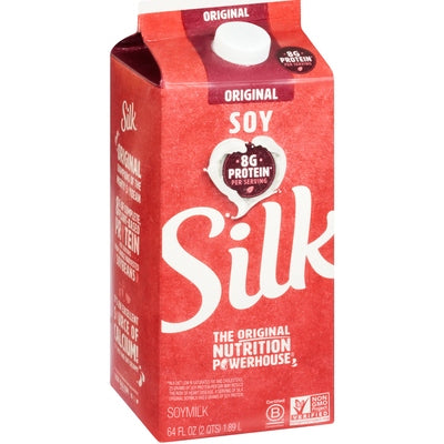 Silk Soymilk Original 6/64 oz [UNFI #0730523] T [ebt]