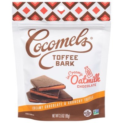 Cocomels Toffee Bark Oatmilk Chocolate 6/3.5 OZ [UNFI #2923399] [ebt]