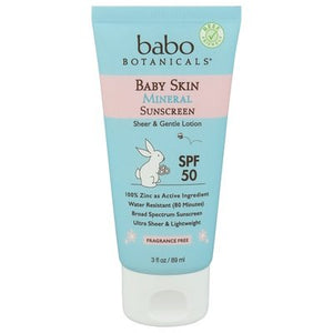 Babo Botanicals Sunscreen Mineral Baby Skin Spf 50 1/3 OZ [UNFI-CARLISLE #2359453] T