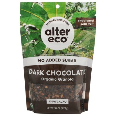 Alter Eco Granola Organic Dark Chocolate Og2 6/8 OZ [UNFI #2802155] [ebt]