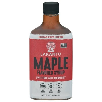 Lakanto Flavored Syrup Maple 8/13 OZ [UNFI #2116762] [ebt]