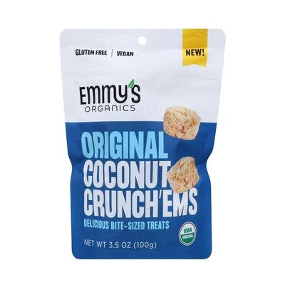 Emmys Organics Original Coconut Crunchems Og2 6/3.5 OZ [UNFI-CARLISLE #2982270] [ebt]