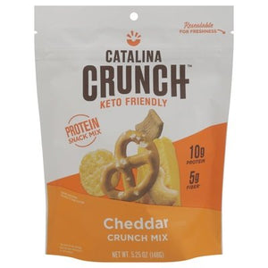 Catalina Crunch Snack Mix Keto Friendly Cheddar Crunch Mix 6/5.25 OZ [UNFI #2981553] [ebt]