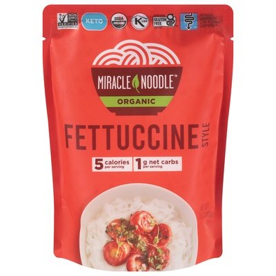 Miracle Noodle Noodle Organic Fettuccine Style Og2 6/7 OZ [UNFI #2571123] [ebt]