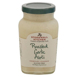 Stonewall Kitchen Aioli Gluten Free Roasted Garlic 12/10.25 OZ [UNFI #2003986] [ebt]