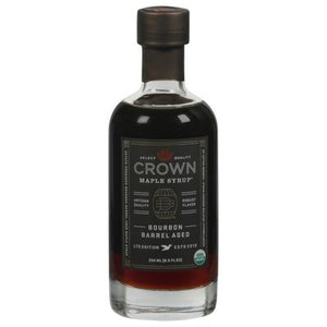 Crown Maple Syrup Maple Syrup Bourbon Barrel Aged Og2 8/8.5 OZ [UNFI #2098275] [ebt]