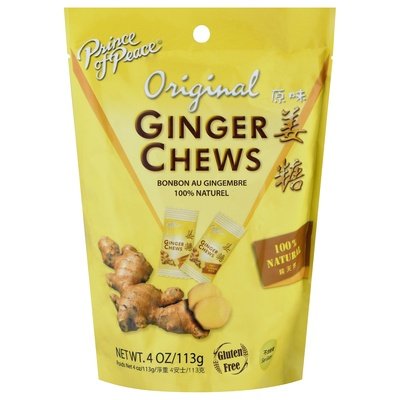 Prince Of Peace Ginger Chews Original 1/4 OZ [UNFI-CARLISLE #2448827] [ebt]