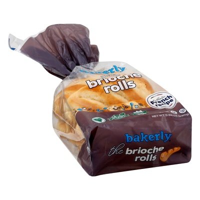 Bakerly Brioche Rolls 12/9.88 OZ [UNFI #2920809] [ebt]