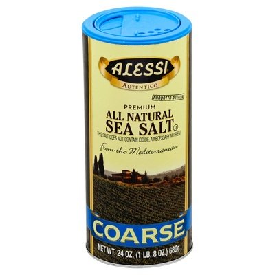 Alessi Sea Salt Coarse 6/24 OZ [UNFI #870345] [ebt]