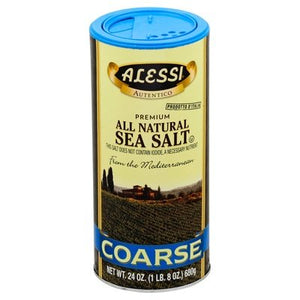 Alessi Sea Salt Coarse 6/24 OZ [UNFI #870345] [ebt]