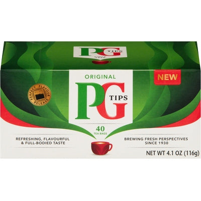 Pg Tips Tea Black Natural 6/40 BAG [UNFI #3054723] [ebt]