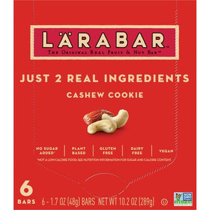 Larabar Cashew Cookie 8/6/1.7 OZ [UNFI #2665370] [ebt]