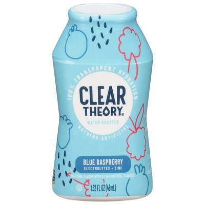 Clear Theory Water Booster Blue Raspberry 12/1.62 OZ [UNFI #2866721] [ebt]