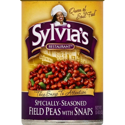 Sylvias Field Peas With Snaps 12/15 OZ [UNFI #1266253] [ebt]