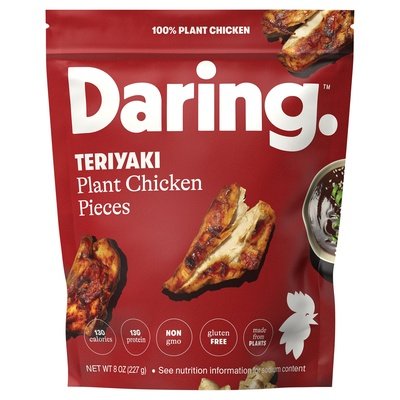 Daring Plant Chicken Pieces Teriyaki 6/8 OZ [UNFI #2918811] [ebt]