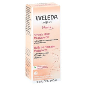 Weleda Stretch Mark Massage Oil W/Pump 1/3.4 OZ [UNFI-CARLISLE #777615] T