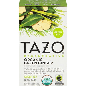 Tazo Green Ginger Og2 6/16 BAG [UNFI #2997161] [ebt]