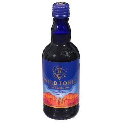 Wild Tonic Jun Kombucha Blueberry Basil Og2 12/12 OZ [UNFI #2810109] [ebt]