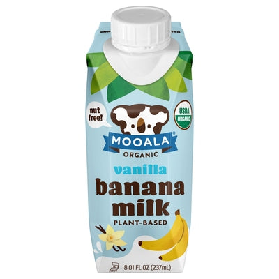 Mooala Banana Milk Vanilla Plant-Based Og2 12/8.01 OZ [UNFI #3032000] [ebt]