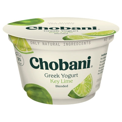 Chobani Yogurt Greek Low-Fat Key Lime Blended 12/5.3 oz [UNFI #1512391 ] [ebt]