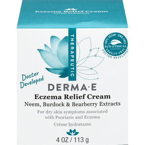 Derma E Eczema Relief Cream Therapeutic 1/4 oz [UNFI-CARLISLE #2675494] T