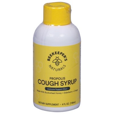 Beekeepers Naturals Cough Syrup Propolis 1/4 OZ [UNFI-CARLISLE #2619518]