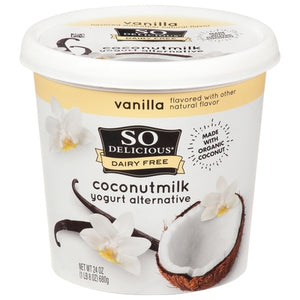 So Delicious Yogurt Alternative Coconutmilk Vanilla Og3 Og3 6/24 oz [UNFI #1852805 ] [ebt]