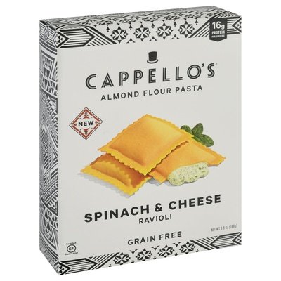 Cappellos Ravioli Spinach & Cheese 6/9.9 OZ [UNFI #2692044] [ebt]