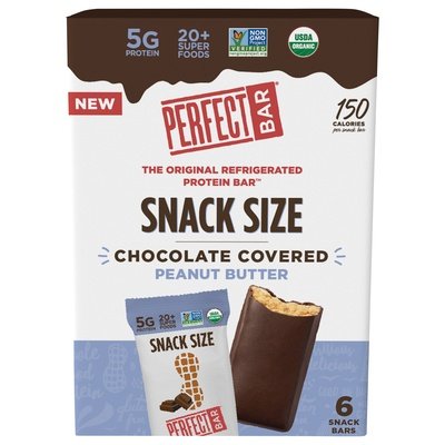 Perfect Bar Protein Bar Chocolate Covered Peanut Butter Snack Size Og2 6/6.34 OZ [UNFI #2828002] [ebt]
