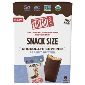 Perfect Bar Protein Bar Chocolate Covered Peanut Butter Snack Size Og2 6/6.34 OZ [UNFI #2828002] [ebt]