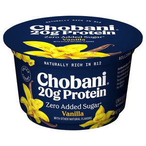Chobani Yogurt Greek Lowfat Vanilla 12/6.7 oz [UNFI #3113743 ] [ebt]