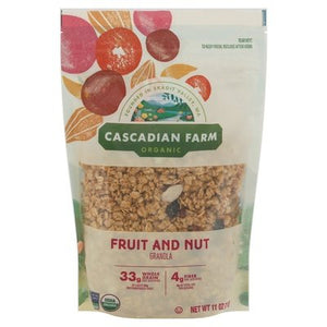 Cascadian Farm Granola Organic Fruit And Nut Og2 4/11 OZ [UNFI #2941938] [ebt]