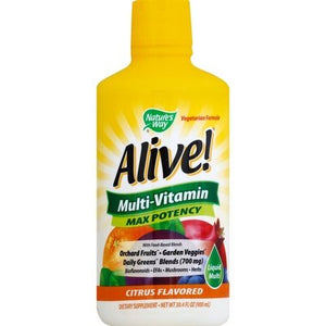 Natures Way Liquid Multi Vitamin & Mineral Natural Citrus Flavor 1/30 OZ [UNFI-CARLISLE #217026]