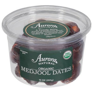 Aurora Natural Medjool Dates Organic Og2 12/10 OZ [UNFI #2624492] [ebt]