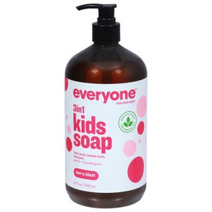 Everyone Kids Soap 3 In 1 Berry Blast 1/32 OZ [UNFI-CARLISLE #2365542] T
