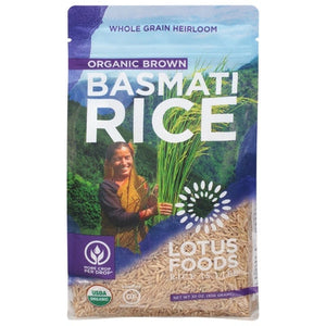 Lotus Foods Basmati Rice Organic Brown Og2 6/30 OZ [UNFI #2031334] [ebt]