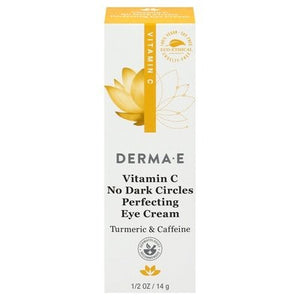 Derma E Perfecting Eye Cream Vitamin C No Dark Circles 1/.5 OZ [UNFI-CARLISLE #2491678] T