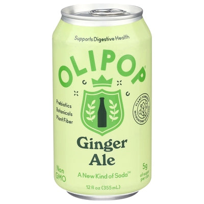 Olipop Soda Ginger Ale 12/12 oz [UNFI #2987394] T [ebt]