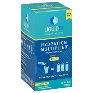 Liquid I V Electrolyte Drink Mix Lemon Lime 1/5.65 OZ [UNFI-CARLISLE #2696250] [ebt]