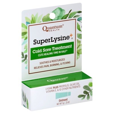 Quantum Health Cold Sore Treatment Superlysine+ Ointment 1/7 GRM [UNFI-CARLISLE #586024] T