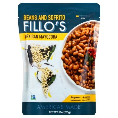 Fillos Beans And Sofrito Mexican Mayocoba Mild 6/10 OZ [UNFI #2288884] [ebt]